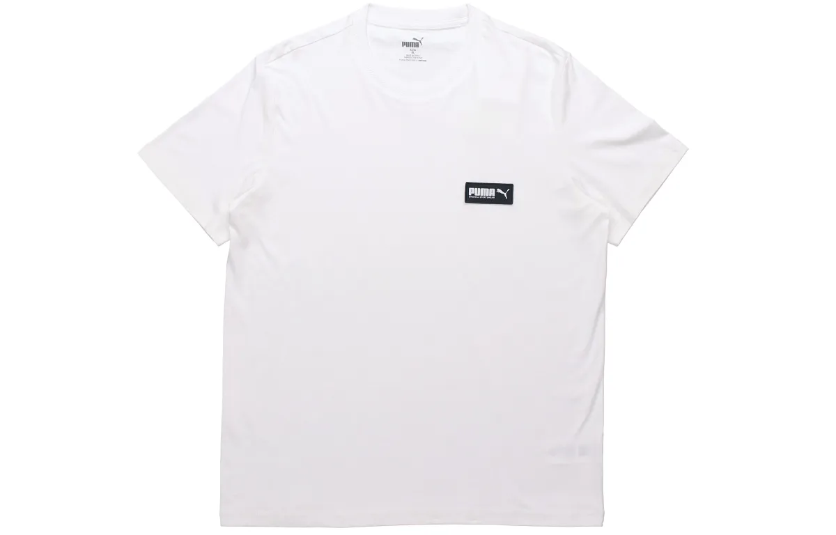 PUMA T-Shirts Men's Crew Neck Moderate Straight Fit