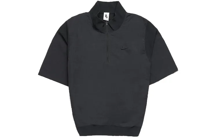 Nike X Fear Of God Sweatshirts Men's Half-open Collar Moderate Straight Fit