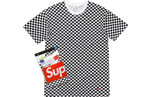 Supreme SS18 T Shirts Unisex Crew Neck Moderate Straight Fit