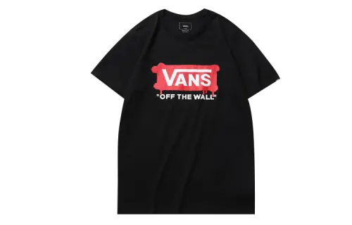 Vans T Shirts Unisex Crew Neck Moderate Straight Fit