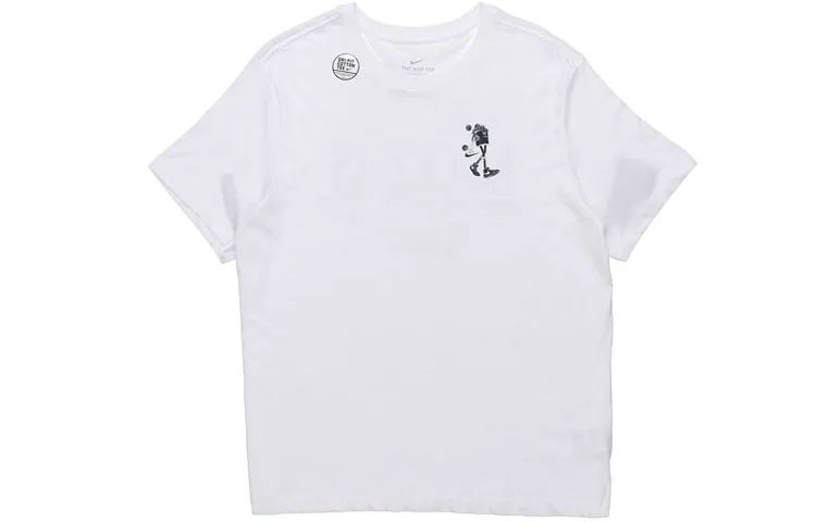 Nike T-Shirts Men's Crew Neck Moderate Straight Fit
