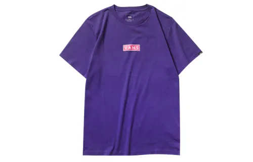 Vans T Shirts Unisex Crew Neck Moderate Straight Fit