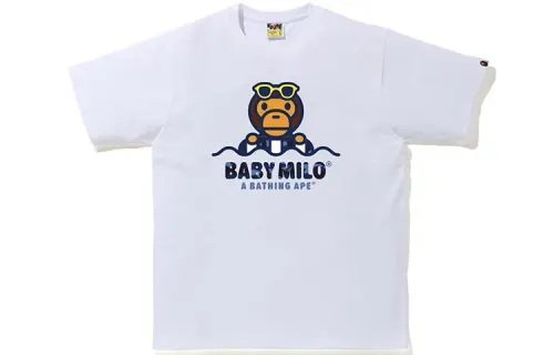 Bape Color Camo Milo Float Summer T Shirt