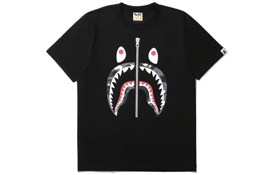 A BATHING APE Logo-printed T-shirt