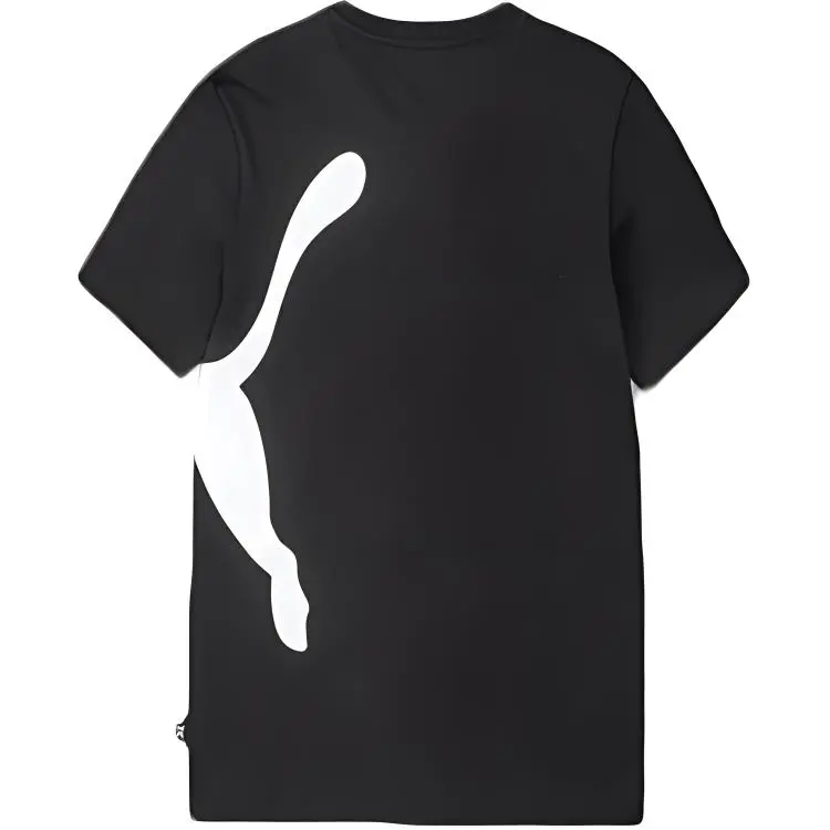 PUMA T Shirts Men's Crew Neck Moderate Straight Fit