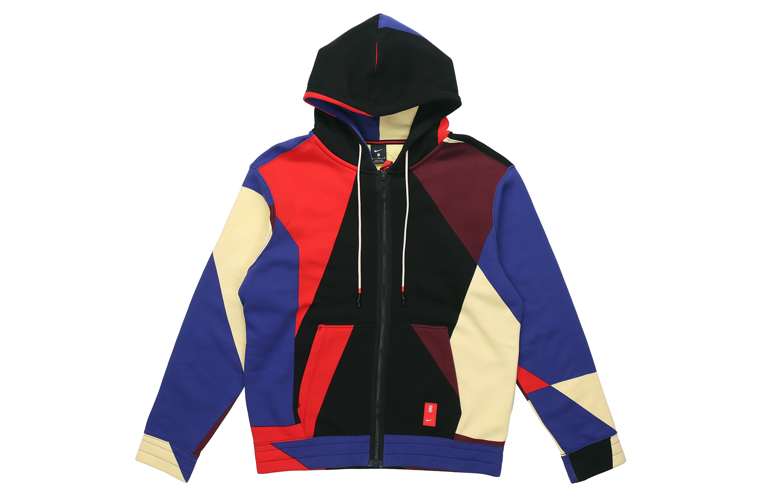 Nike Hoody with zipper, cardigan, multicoloured sweatshirt