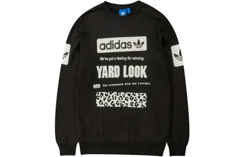 Adidas Originals Trefoil Sweatshirts Men's Crew Neck Moderate Regular