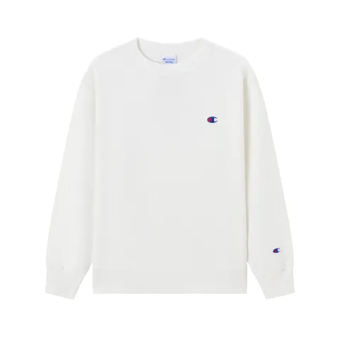 Champion Sweatshirt Japan Version Unisex White