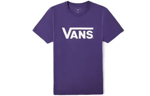 Vans Set in Sleeve T Shirt Men's Purple