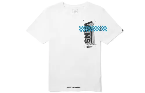 Vans T Shirts Men's Crew Neck Moderate Straight Fit