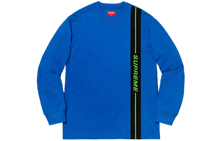 Supreme Vertical Logo Stripe L/S Top