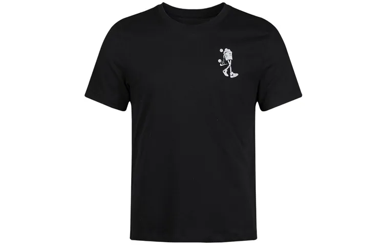 Nike T-Shirts Men's Crew Neck Moderate Straight Fit