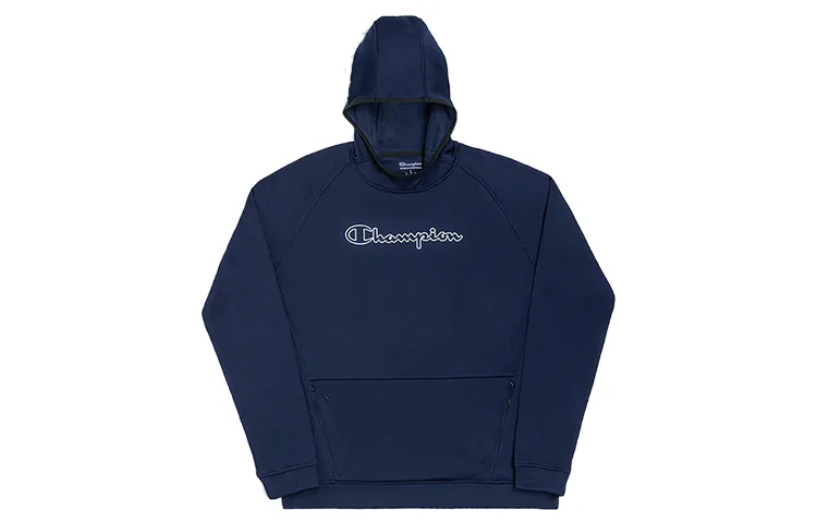 Champion Sweatshirt Japan Version Unisex Navy Blue