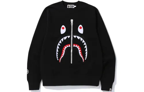 Bape Felt Shark Crewneck
