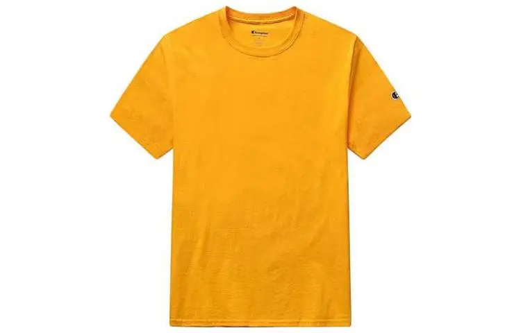 Champion T Shirt US Version Unisex Orange Yellow