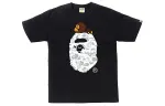 Bape Space Camo Milo On Big Ape Tee