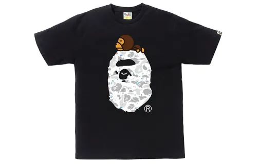 Bape Space Camo Milo On Big Ape Tee