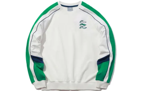 Li Ning Sports Fashion Collection Sweatshirt Unisex White