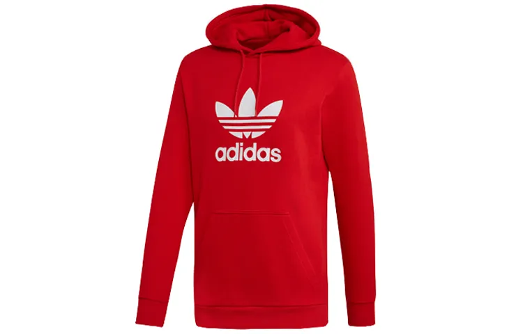Adidas Originals Trefoil Sweatshirts Men's Hooded Moderate Regular