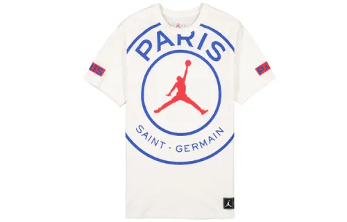 Jordan X Paris Saint Germain Logo Tee