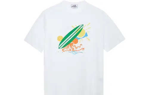 HERMES 2010s Pool Watch T shirt