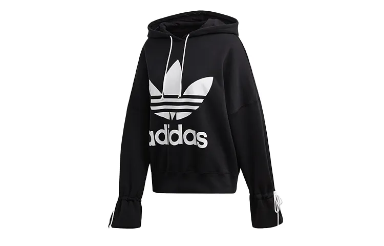 Adidas Originals logo-detail hoodie