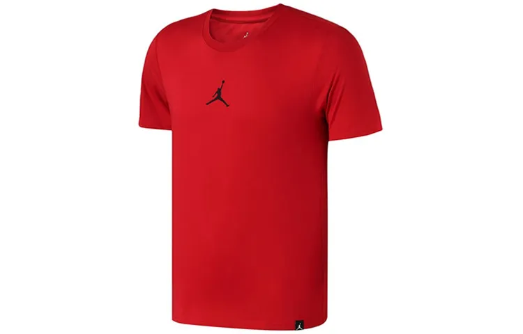 Jordan T-Shirts Men's Crew Neck Moderate Straight Fit