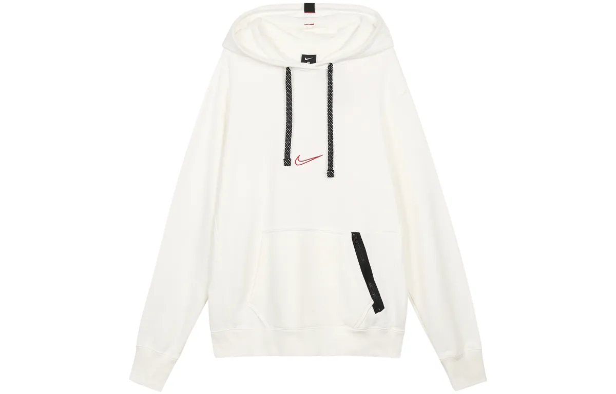 Nike Sweatshirts Men's White Hooded Moderate Regular