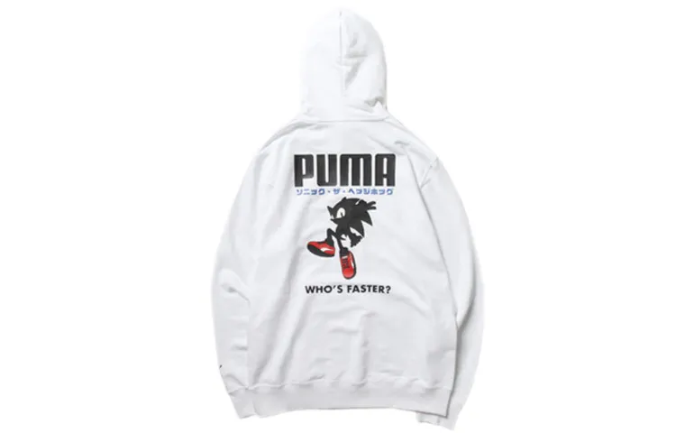 PUMA X SONIC Sweatshirts Men's Hooded Moderate Regular