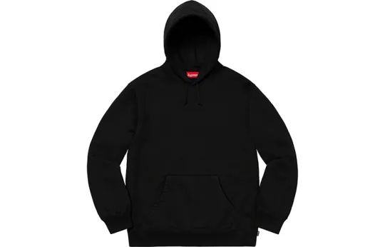 Supreme cropped panels hoodie