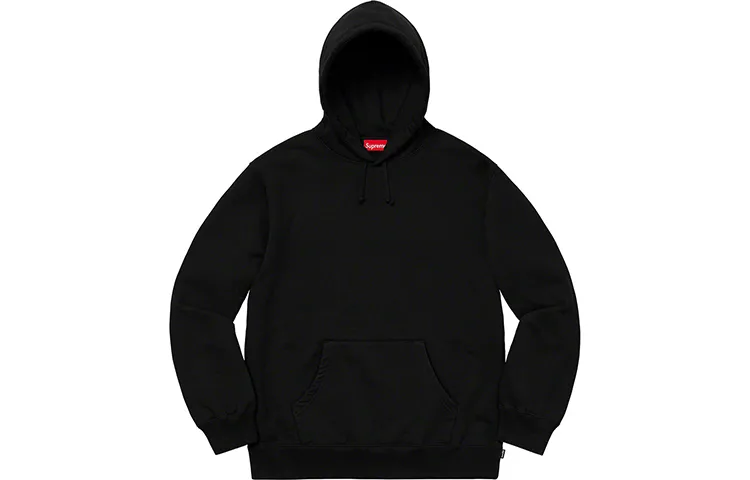 Supreme cropped panels hoodie