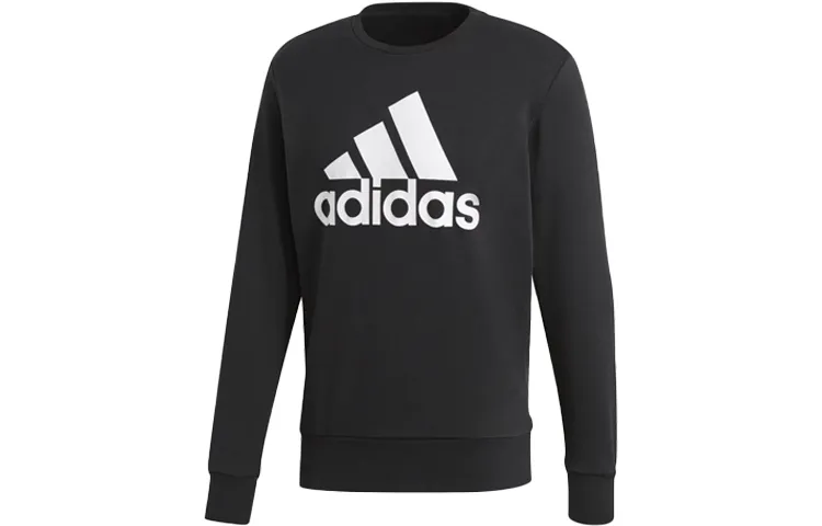 Adidas Essential Sweatshirts Men's Crew Neck Moderate Regular
