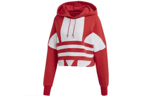 Adidas Originals Trefoil Sweatshirts Women's Hooded Moderate Regular