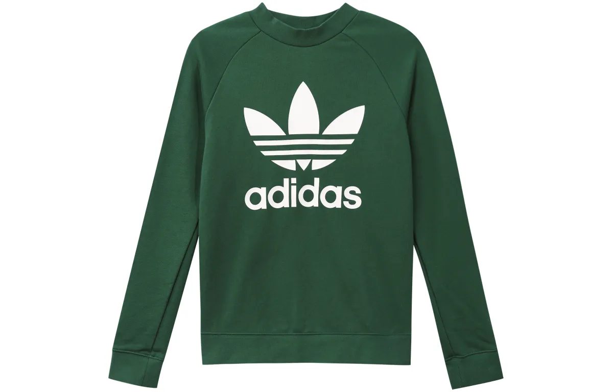Adidas Originals Trefoil Sweatshirts Women's Crew Neck Moderate Other