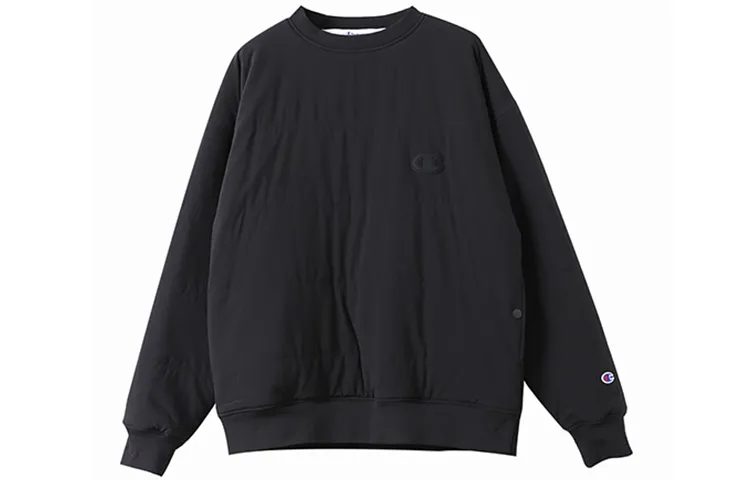 Champion Sweatshirt Japan Version Unisex Black