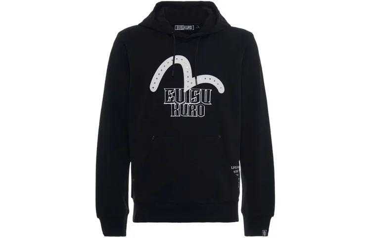 EVISU Sweatshirts Men's Hooded Moderate Heavyweight