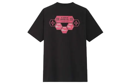 UNIQLO T Shirts Unisex Crew Neck Moderate Straight Fit
