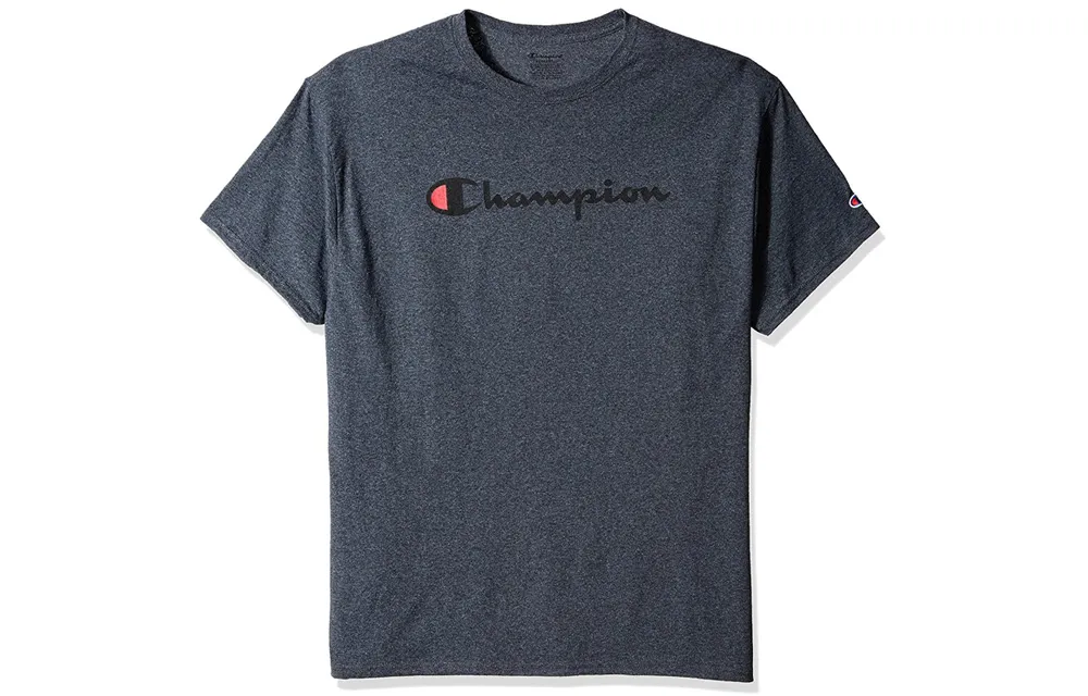 Champion T Shirt US Version Unisex Dark Gray