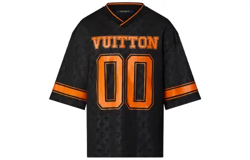LOUIS VUITTON Monogram Sporty V Neck T shirt