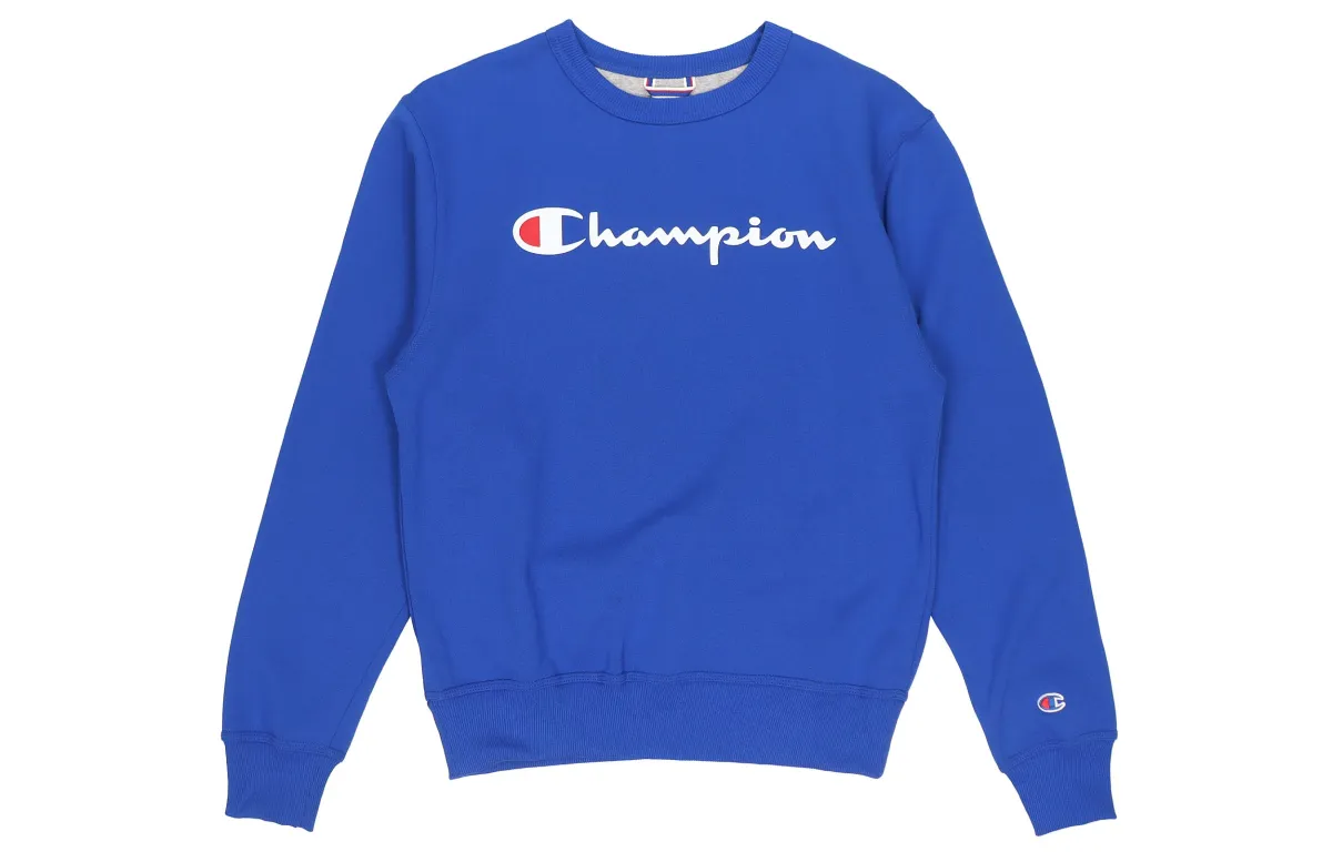 Champion Sweatshirt US Version Unisex Royal Blue