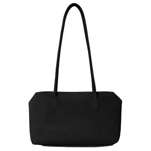 THE ROW Leather Handbag, Shoulder Bag Regular Women's Black