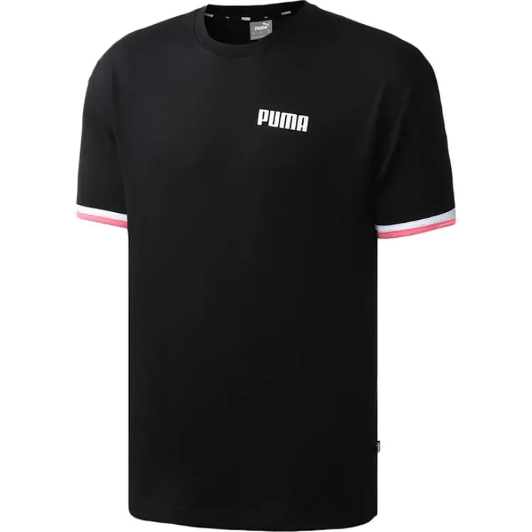PUMA T-Shirts Men's Crew Neck Moderate Straight Fit