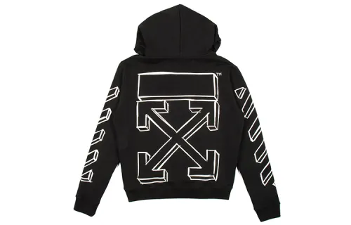 OFF-WHITE Chain Arrow Slim Hoodie