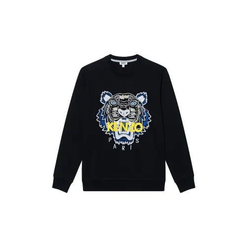 KENZO Sweatshirts Men's Crew Neck Moderate Heavyweight