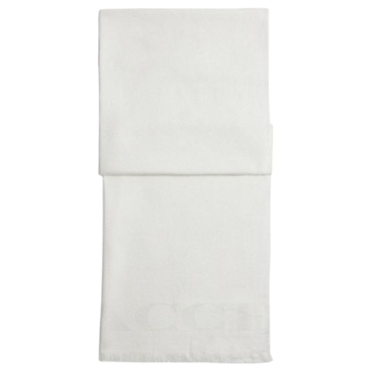 Женский шарф COACH Logo Scarf (серый)