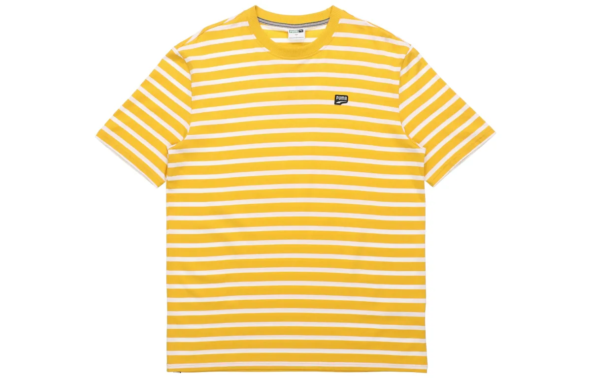 PUMA Downtown T Shirt Men's Gold