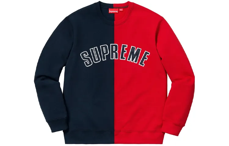 Supreme Split Crewneck Sweatshirt