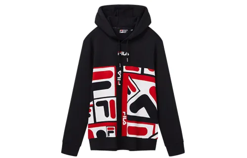 FILA Sweatshirts Unisex Hooded Moderate Regular