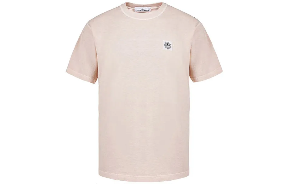 STONE ISLAND T Shirt Men's Pink