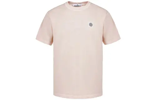 STONE ISLAND T Shirt Men's Pink